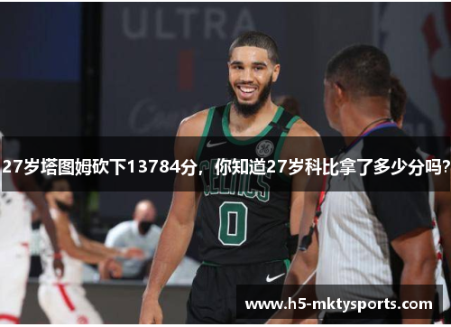 27岁塔图姆砍下13784分，你知道27岁科比拿了多少分吗？